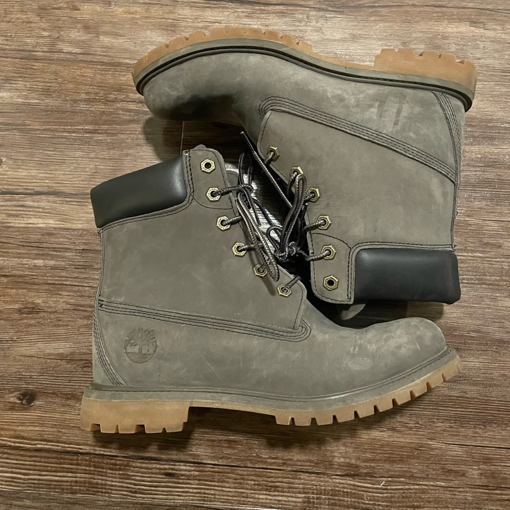 Women’s Grey Timberland Boots